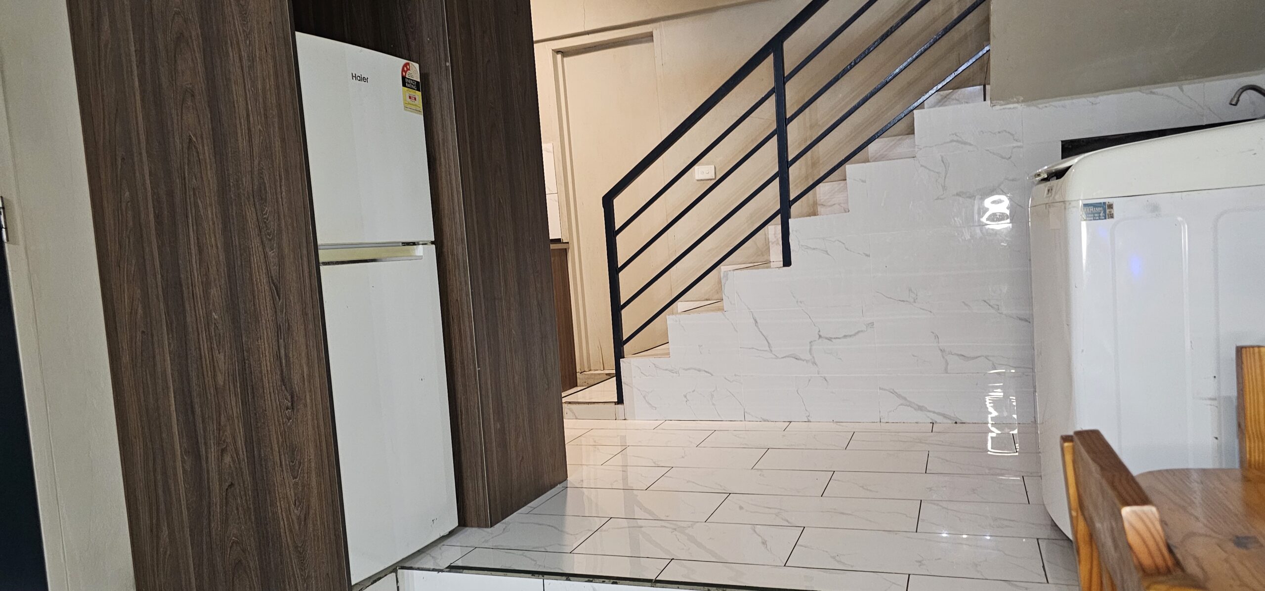 Fridge & Staircase