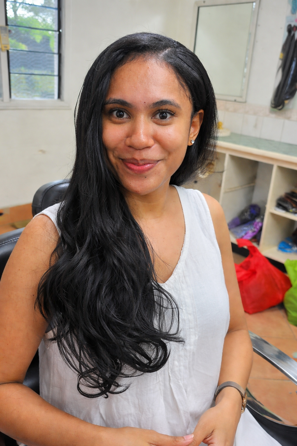 Professional African hair styling at Ideal African Hair Nadi